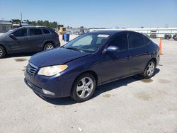 Hyundai salvage cars for sale: 2010 Hyundai Elantra Blue