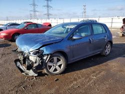 Salvage cars for sale at Elgin, IL auction: 2017 Volkswagen Golf S