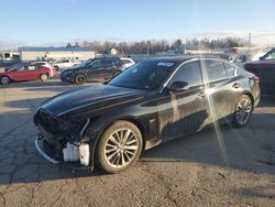 Salvage cars for sale at Pennsburg, PA auction: 2019 Infiniti Q50 Luxe