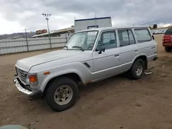 Salvage cars for sale from Copart Colorado Springs, CO: 1987 Toyota Land Cruiser FJ60