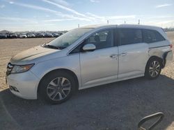 Salvage cars for sale at Houston, TX auction: 2014 Honda Odyssey Touring