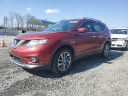 Salvage cars for sale at Spartanburg, SC auction: 2015 Nissan Rogue S