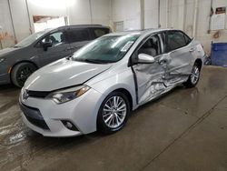 Salvage cars for sale at Madisonville, TN auction: 2015 Toyota Corolla L