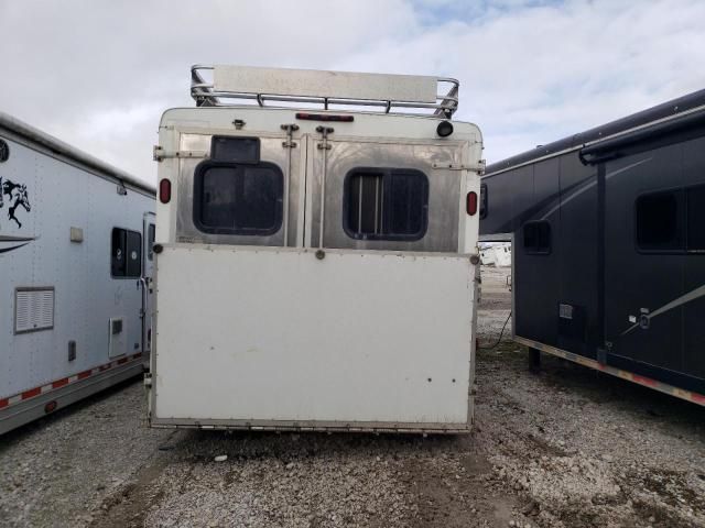 2009 Bison Horse Trailer