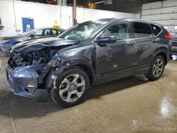 Salvage cars for sale at Blaine, MN auction: 2017 Honda CR-V EXL