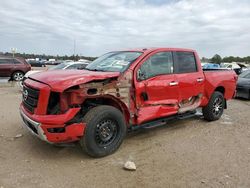 Salvage cars for sale at Houston, TX auction: 2021 Nissan Titan SV