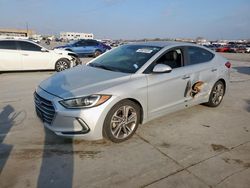 Salvage cars for sale at Grand Prairie, TX auction: 2017 Hyundai Elantra SE