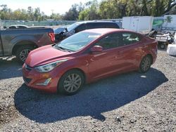 Salvage cars for sale at Riverview, FL auction: 2016 Hyundai Elantra SE