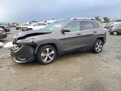 Jeep salvage cars for sale: 2019 Jeep Cherokee Limited