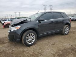 Salvage cars for sale at Elgin, IL auction: 2014 Ford Edge Limited