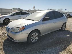 Salvage cars for sale at Kansas City, KS auction: 2010 Hyundai Elantra Blue