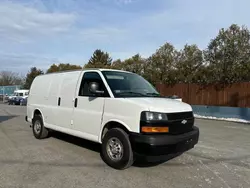 Salvage trucks for sale at North Billerica, MA auction: 2019 Chevrolet Express G2500