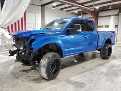 Salvage cars for sale at Leroy, NY auction: 2016 Ford F150 Super Cab