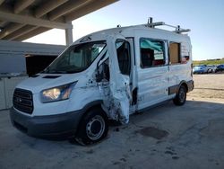 Salvage cars for sale at West Palm Beach, FL auction: 2017 Ford Transit T-350