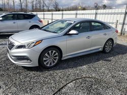 Salvage cars for sale at Spartanburg, SC auction: 2015 Hyundai Sonata Sport