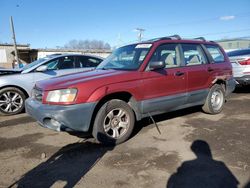 Salvage cars for sale at New Britain, CT auction: 2004 Subaru Forester 2.5X