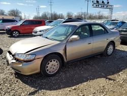 Carros salvage a la venta en subasta: 2002 Honda Accord LX