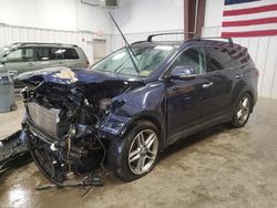 Salvage cars for sale at Windham, ME auction: 2017 Hyundai Santa FE SE Ultimate