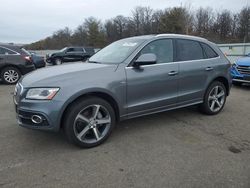 Salvage cars for sale at Brookhaven, NY auction: 2016 Audi Q5 Premium Plus S-Line