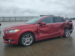 Salvage cars for sale at Fresno, CA auction: 2016 Ford Fusion Titanium Phev