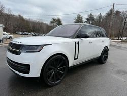 Salvage cars for sale at North Billerica, MA auction: 2023 Land Rover Range Rover SE