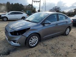 Salvage cars for sale at China Grove, NC auction: 2019 Hyundai Accent SE