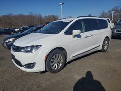 Salvage cars for sale at East Granby, CT auction: 2018 Chrysler Pacifica Touring L