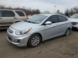 Salvage cars for sale at East Granby, CT auction: 2017 Hyundai Accent SE