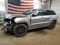 Salvage cars for sale at Lyman, ME auction: 2017 Jeep Grand Cherokee Laredo