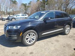 Salvage cars for sale at Austell, GA auction: 2017 Audi Q7 Premium