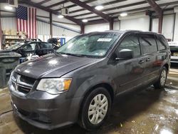 Salvage cars for sale at West Mifflin, PA auction: 2015 Dodge Grand Caravan SE