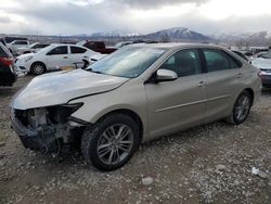 Salvage cars for sale at Magna, UT auction: 2015 Toyota Camry LE