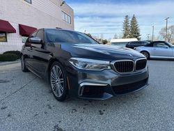 Salvage cars for sale at North Billerica, MA auction: 2018 BMW M550XI