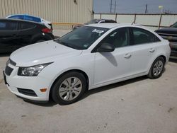 Chevrolet salvage cars for sale: 2012 Chevrolet Cruze LS