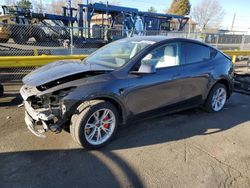 Salvage cars for sale at Denver, CO auction: 2020 Tesla Model Y