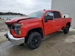 Salvage cars for sale at Franklin, WI auction: 2022 Chevrolet Silverado K2500 Heavy Duty LTZ