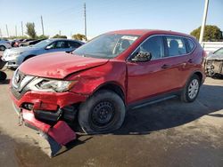 Nissan salvage cars for sale: 2017 Nissan Rogue S