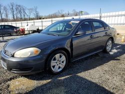 Salvage cars for sale at Spartanburg, SC auction: 2010 Chevrolet Impala LS