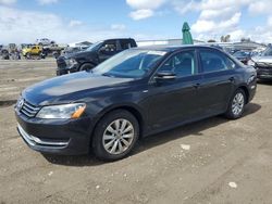 Salvage cars for sale at San Diego, CA auction: 2015 Volkswagen Passat S