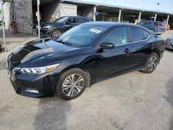 Salvage cars for sale at Fresno, CA auction: 2021 Nissan Sentra SV