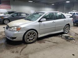 Salvage cars for sale at Franklin, WI auction: 2006 Toyota Corolla CE