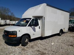 Salvage trucks for sale at West Warren, MA auction: 2018 GMC Savana Cutaway G4500