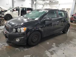 Chevrolet Vehiculos salvage en venta: 2012 Chevrolet Sonic LT