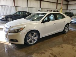 Chevrolet salvage cars for sale: 2013 Chevrolet Malibu LTZ