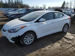 Salvage cars for sale at Bowmanville, ON auction: 2013 Hyundai Elantra GLS