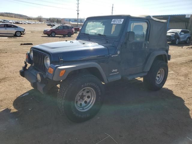 2006 Jeep Wrangler / TJ Sport