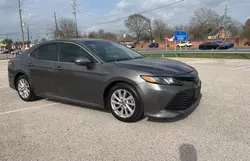 Salvage cars for sale at Houston, TX auction: 2020 Toyota Camry LE