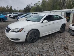 Salvage cars for sale at Riverview, FL auction: 2014 Chrysler 200 Limited