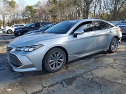 Salvage cars for sale at Austell, GA auction: 2019 Toyota Avalon XLE