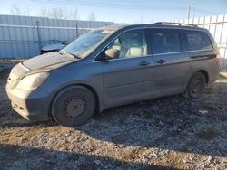 Salvage cars for sale at Nisku, AB auction: 2007 Honda Odyssey EXL